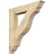 Ekena Millwork Funston Traditional Rough Sawn Bracket, Douglas Fir, 6"W x 38"D x 42"H BKT06X38X42FST01RDF - alternate 1